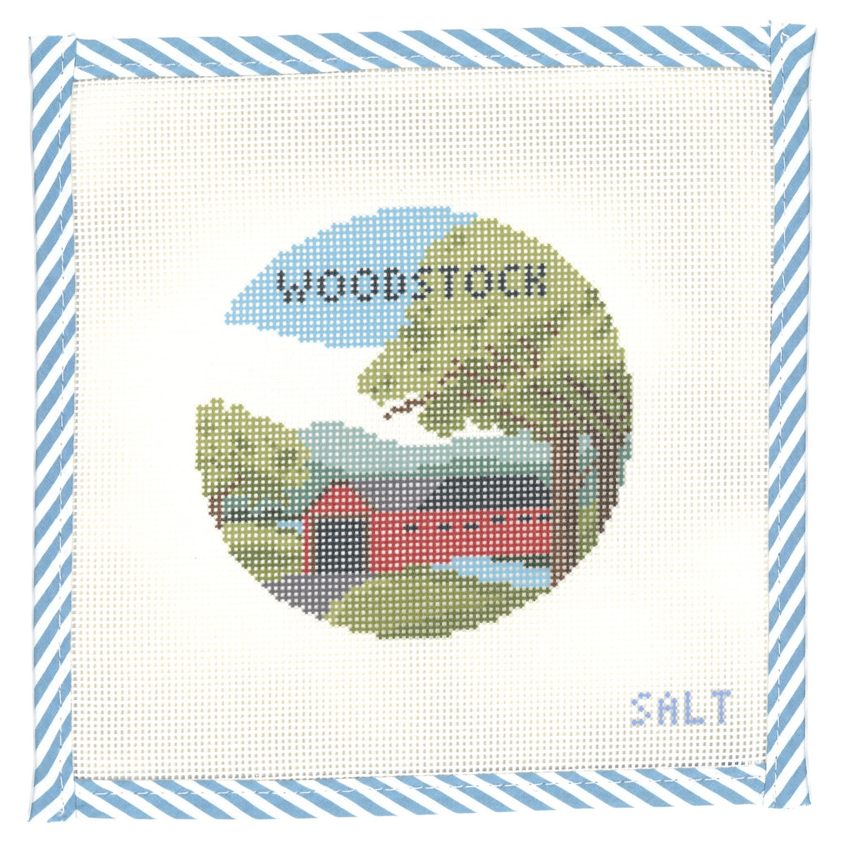 Woodstock (Large) Ornament Needlepoint Canvas