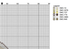 DIY Needlepoint An Oyster on the Half Shell Pattern | Digital Chart for Painting Your Own Canvas | Easy Needlepoint PDF | Instant Download | 18 Mesh