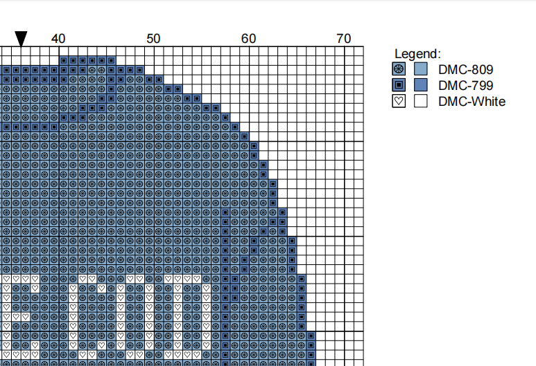 DIY Needlepoint Cape Cod Sweatshirt (Blue) Pattern | Digital Chart for Painting Your Own Canvas | Easy Needlepoint PDF | Instant Download | 18 Mesh