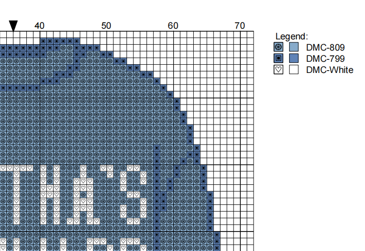 DIY Needlepoint Martha's Vineyard Sweatshirt (Blue) Pattern | Digital Chart for Painting Your Own Canvas | Easy Needlepoint PDF | Instant Download | 18 Mesh