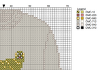 DIY Needlepoint Golden Retriever Sweater (Cream) Pattern | Digital Chart for Painting Your Own Canvas | Easy Needlepoint PDF | Instant Download | 18 Mesh