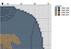 DIY Needlepoint Bear Sweater (Navy) Pattern | Digital Chart for Painting Your Own Canvas | Easy Needlepoint PDF | Instant Download | 18 Mesh