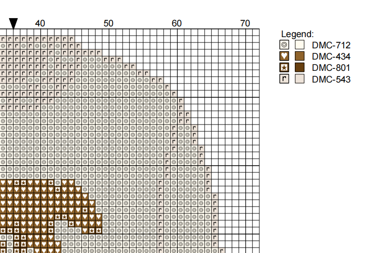 DIY Needlepoint Bear Sweater (Cream) Pattern | Digital Chart for Painting Your Own Canvas | Easy Needlepoint PDF | Instant Download | 18 Mesh
