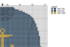 DIY Needlepoint Anchor Sweater (Navy) Pattern | Digital Chart for Painting Your Own Canvas | Easy Needlepoint PDF | Instant Download | 18 Mesh