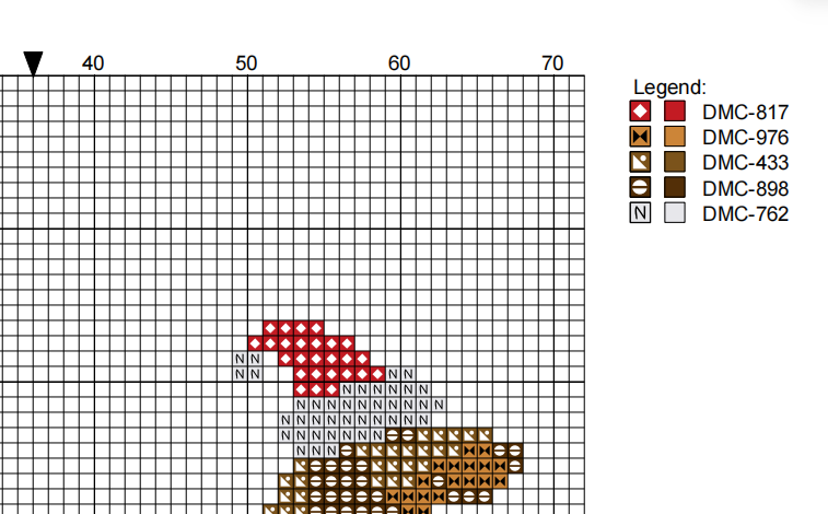 DIY Needlepoint Weiner Dog (Dachshund) in Santa Hat | Digital Chart for Painting Your Own Canvas | Easy Needlepoint PDF | Instant Download | 18 Mesh