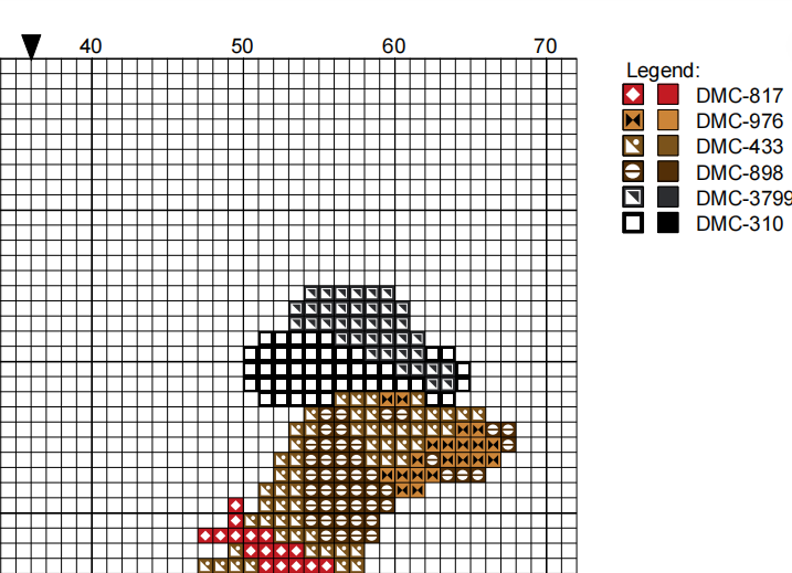 DIY Needlepoint Weiner Dog (Dachshund) in Cowboy Hat | Digital Chart for Painting Your Own Canvas | Easy Needlepoint PDF | Instant Download | 18 Mesh