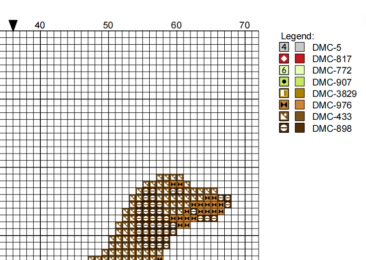 DIY Needlepoint Weiner Dog (Dachshund) With Martini On Back | Digital Chart for Painting Your Own Canvas | Easy Needlepoint PDF | Instant Download | 18 Mesh
