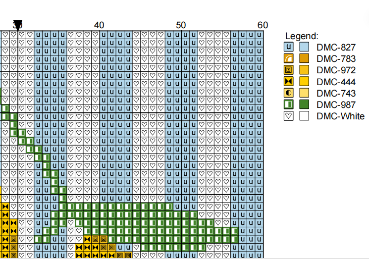 DIY Needlepoint Lemon on Stripes | Digital Chart for Painting Your Own Canvas | Easy Needlepoint PDF | Instant Download | 18 Mesh
