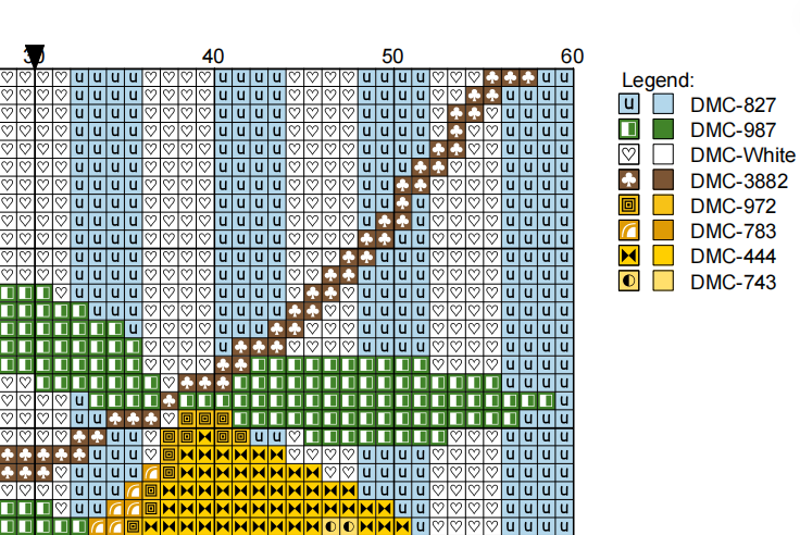 DIY Needlepoint Lemon on Stripes | Digital Chart for Painting Your Own Canvas | Easy Needlepoint PDF | Instant Download | 18 Mesh