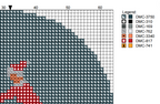 DIY Needlepoint Mrs. Claus Playing Pickleball Ornament | Digital Chart for Painting Your Own Canvas | Easy Needlepoint PDF | Instant Download | 18 Mesh