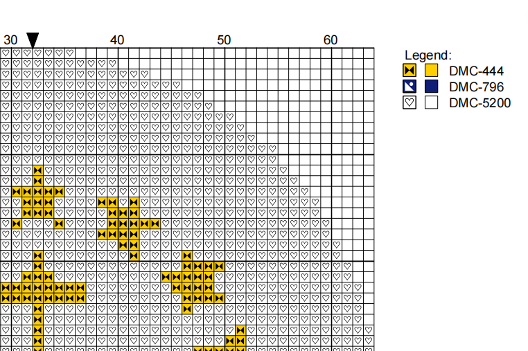 DIY Needlepoint Rhode Island Flag Ornament | Digital Chart for Painting Your Own Canvas | Easy Needlepoint PDF | Instant Download | 18 Mesh