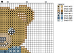 Blue Bow Teddy Bear