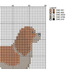 DIY Needlepoint Cavalier King Charles Spaniel |Digital Chart for Painting Your Own Canvas| Easy Needlepoint PDF | Instant Download | 18 Mesh