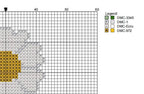 DIY Needlepoint Daisy Flower Pattern | Digital Chart for Painting Your Own Canvas | Easy Needlepoint PDF | Instant Download | 18 Mesh