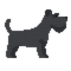 DIY Needlepoint Scottie Dog Pattern | Digital Chart for Painting Your Own Canvas| Easy Needlepoint PDF | Instant Download | 18 Mesh