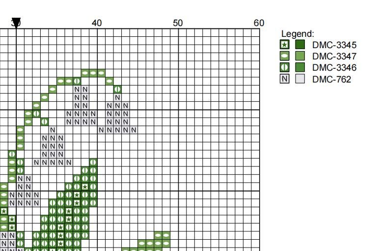 DIY Needlepoint Lily of the Valley Flower | Digital Chart for Painting Your Own Canvas | Easy Needlepoint PDF | Instant Download | 18 Mesh