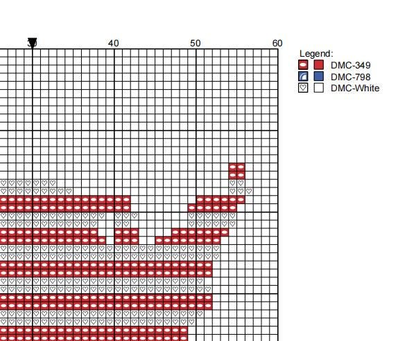 DIY Needlepoint USA Outline Pattern | Digital Chart for Painting Your Own Canvas | Easy Needlepoint PDF | Instant Download | 18 Mesh