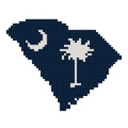DIY Needlepoint South Carolina Outline | Digital Chart for Painting Your Own Canvas | Easy Needlepoint PDF | Instant Download | 18 Mesh