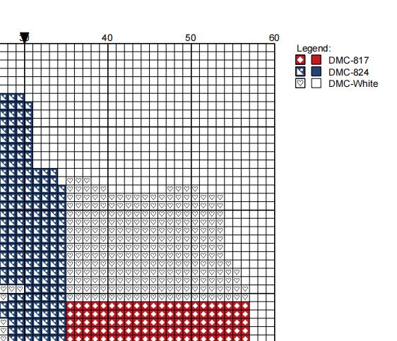 DIY Needlepoint Texas Outline Pattern | Digital Chart for Painting Your Own Canvas | Easy Needlepoint PDF | Instant Download | 18 Mesh