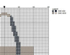 DIY Needlepoint Beach Tote (Plain) | Digital Chart for Painting Your Own Canvas | Easy Needlepoint PDF| Instant Download | 18 Mesh