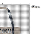 DIY Needlepoint Beach Tote | Digital Chart for Painting Your Own Canvas | Easy Needlepoint PDF | Instant Download | 18 Mesh