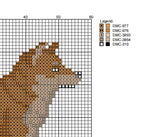 DIY Needlepoint Shiba Inu Dog Pattern | Digital Chart for Painting Your Own Canvas| Easy Needlepoint PDF | Instant Download | 18 Mesh