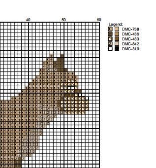 DIY Needlepoint French Bulldog (Tan) | Digital Chart for Painting Your Own Canvas| Easy Needlepoint PDF | Instant Download | 18 Mesh