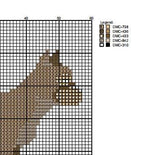 DIY Needlepoint French Bulldog (Tan) | Digital Chart for Painting Your Own Canvas| Easy Needlepoint PDF | Instant Download | 18 Mesh