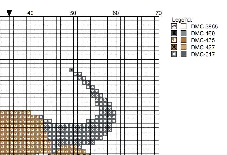 DIY Needlepoint Taurus Zodiac Sign Pattern | Digital Chart for Painting Your Own Canvas | Easy Needlepoint PDF | Instant Download | 18 Mesh