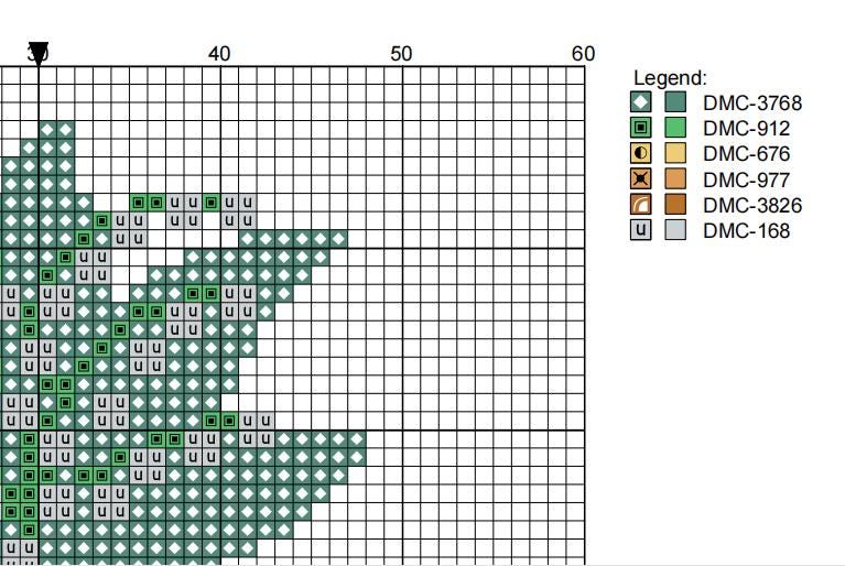 DIY Needlepoint Lily Of The Valley Bouquet | Digital Chart for Painting Your Own Canvas | Easy Needlepoint PDF | Instant Download | 18 Mesh