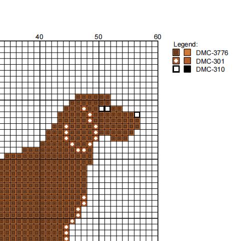 DIY Needlepoint Vizsla Dog Pattern | Digital Chart for Painting Your Own Canvas| Easy Needlepoint PDF | Instant Download | 18 Mesh