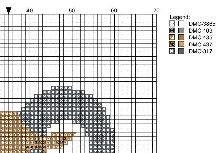 DIY Needlepoint Aries Zodiac Sign Pattern | Digital Chart for Painting Your Own Canvas | Easy Needlepoint PDF | Instant Download | 18 Mesh