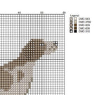 DIY Needlepoint Brittany Spaniel Pattern | Digital Chart for Painting Your Own Canvas | Easy Needlepoint PDF | Instant Download | 18 Mesh