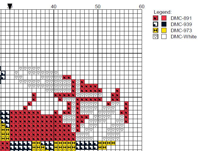 DIY Needlepoint Maryland Crab Pattern | Digital Chart for Painting Your Own Canvas | Easy Needlepoint PDF | Instant Download | 18 Mesh