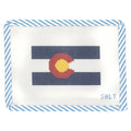 Colorado Flag Needlepoint Canvas