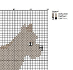 DIY Needlepoint Westie Dog Pattern | Digital Chart for Painting Your Own Canvas | Easy Needlepoint PDF | Instant Download | 18 Mesh