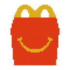 DIY Needlepoint McDonalds Happy Meal | Digital Chart for Painting Your Own Canvas | Easy Needlepoint PDF | Instant Download | 18 Mesh