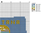 DIY Needlepoint Montana Outline Pattern | Digital Chart for Painting Your Own Canvas | Easy Needlepoint PDF | Instant Download | 18 Mesh