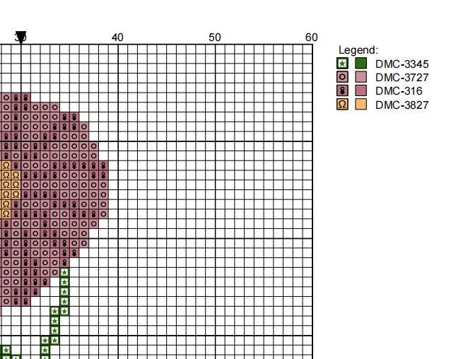 DIY Needlepoint Aster Flower Pattern | Digital Chart for Painting Your Own Canvas | Easy Needlepoint PDF | Instant Download | 18 Mesh