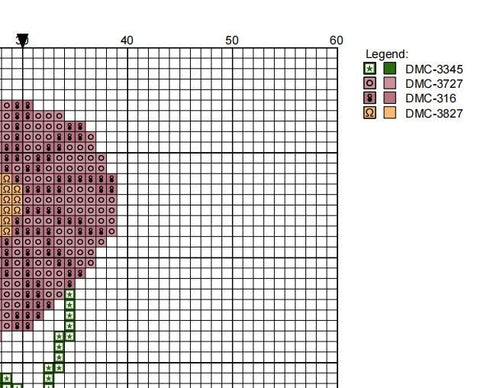 DIY Needlepoint Aster Flower Pattern | Digital Chart for Painting Your Own Canvas | Easy Needlepoint PDF | Instant Download | 18 Mesh