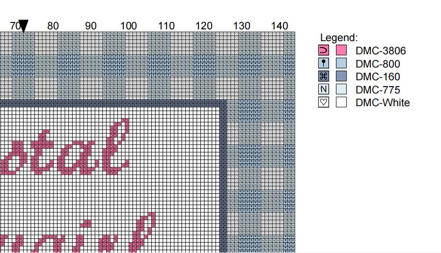 DIY Needlepoint Costal Cowgirl Pattern | Digital Chart for Painting Your Own Canvas | Easy Needlepoint PDF | Instant Download | 18 Mesh
