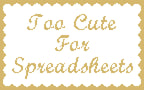 DIY Needlepoint Too Cute For Spreadsheets | Digital Chart for Painting Your Own Canvas | Easy Needlepoint PDF | Instant Download | 18 Mesh