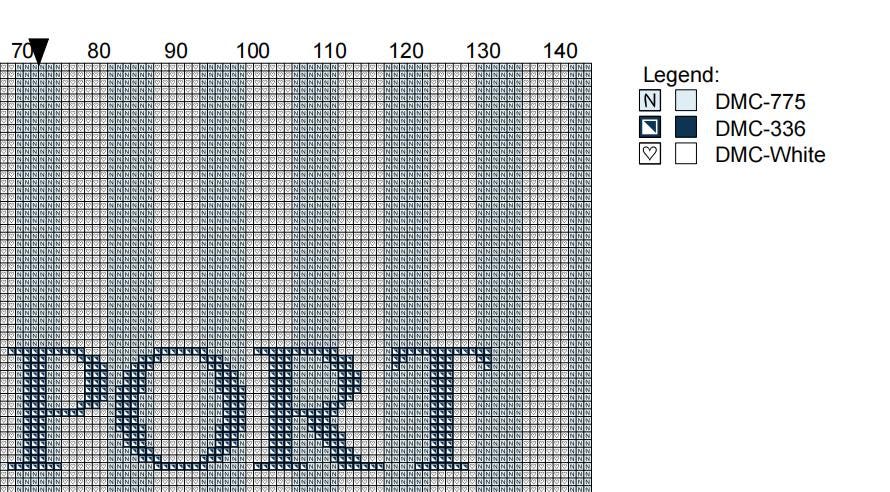 DIY Needlepoint Newport Pattern | Digital Chart for Painting Your Own Canvas | Easy Needlepoint PDF | Instant Download | 18 Mesh