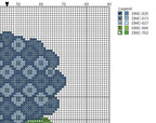 DIY Needlepoint Hydrangea Flower Pattern | Digital Chart for Painting Your Own Canvas | Easy Needlepoint PDF | Instant Download | 18 Mesh