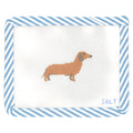 Dachshund Dog (Brown) Needlepoint Canvas