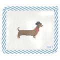 Dachshund in Cowboy Hat Needlepoint Canvas