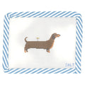 Dachshund With Martini On Back Needlepoint Canvas