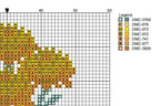 DIY Needlepoint Chrysanthemum Bouquet | Digital Chart for Painting Your Own Canvas | Easy Needlepoint PDF | Instant Download | 18 Mesh