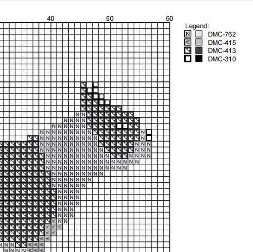 DIY Needlepoint Boston Terrier Dog Pattern | Digital Chart for Painting Your Own Canvas | Easy Needlepoint PDF | Instant Download | 18 Mesh