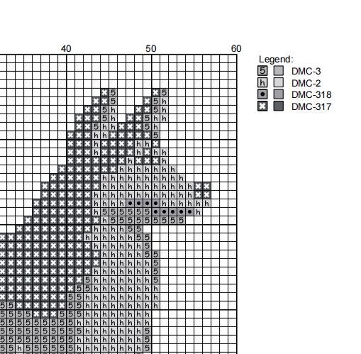DIY Needlepoint Husky Dog Pattern | Digital Chart for Painting Your Own Canvas| Easy Needlepoint PDF | Instant Download | 18 Mesh
